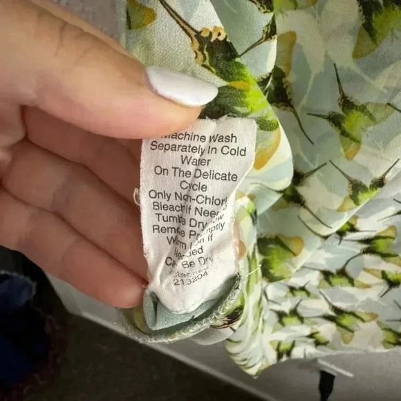 CAbi Butterfly Faux Wrap Blouse - Picture 9 of 9